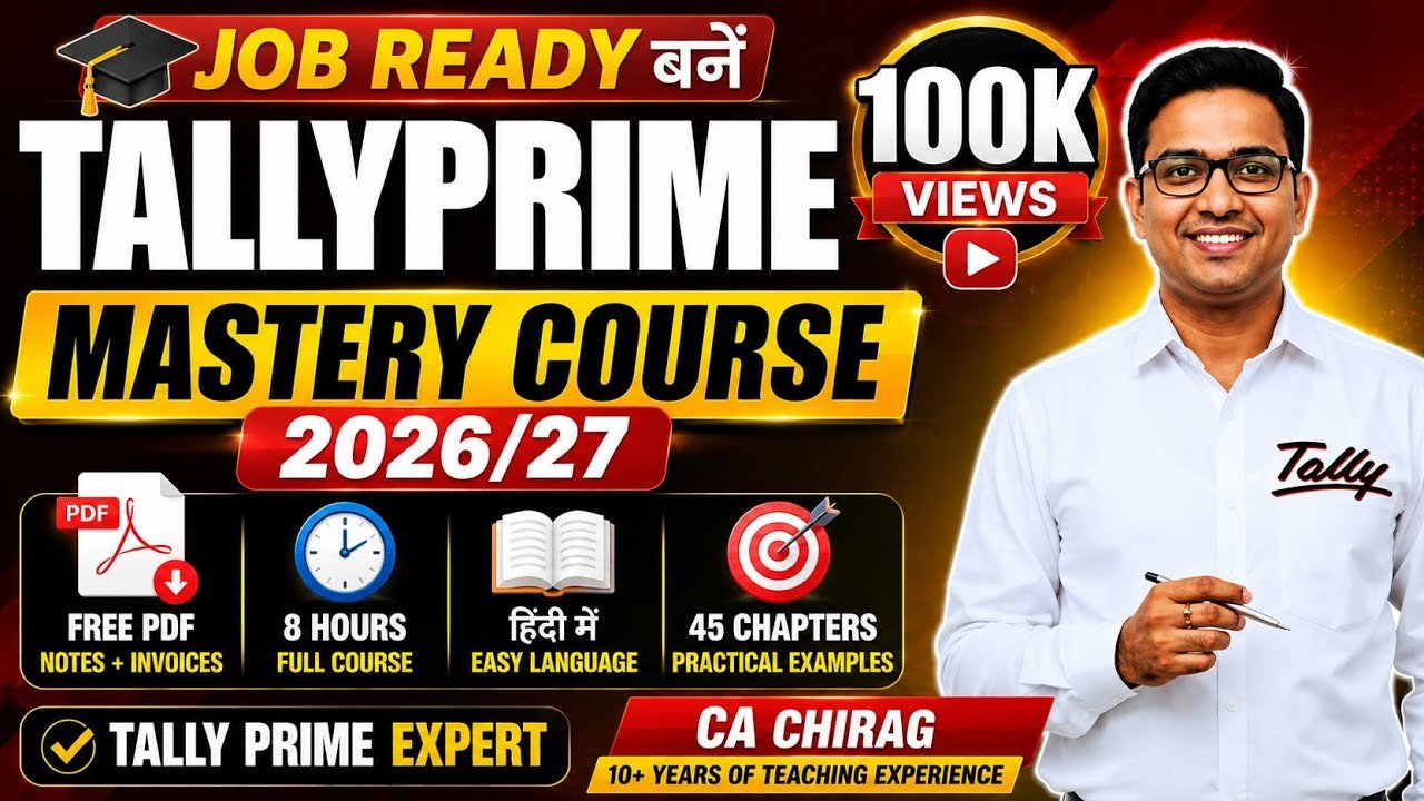 TallyPrime Mastery Course – Beginner to Advanced