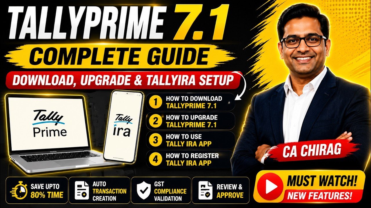TallyPrime 7.1 Complete Guide